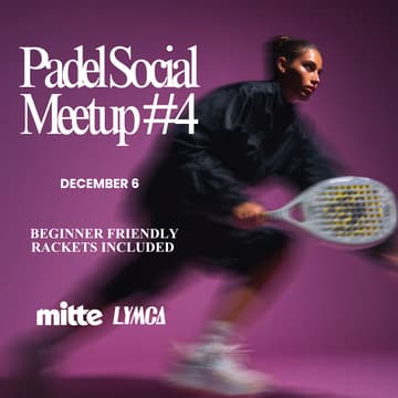 Cover Image for New to padel? - join us for beginner's coaching + social meetup #4