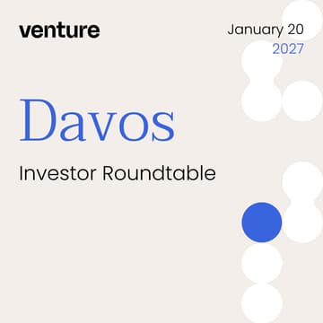 Cover Image for Venture Investor Roundtable Davos