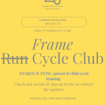 Cover Image for FCC SNAKES! & ANTS! Parent & Child Cycle Training