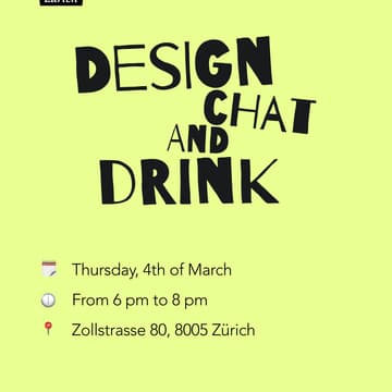 Cover Image for Design, Chat & Drink