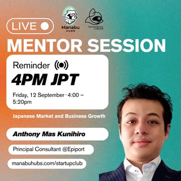 Cover Image for Mentor Session: Japanese Market, Business Growth