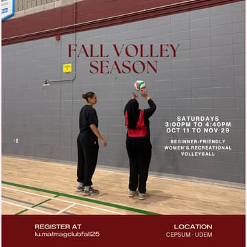 Cover Image for FALL VOLLEY SEASON