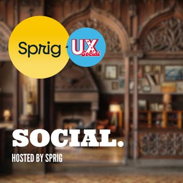 Cover Image for UX Social: Sprig