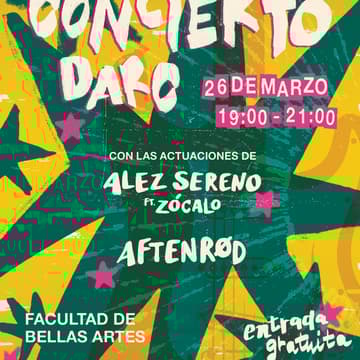 Cover Image for Concierto DARC x Alez Sereno x Zócalo x Aftenrød