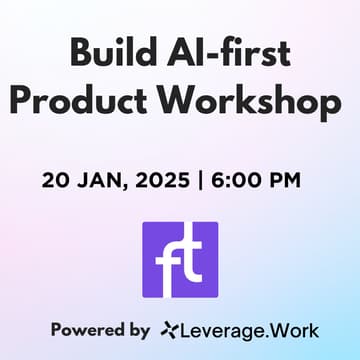 Cover Image for Build AI-First Products Workshop