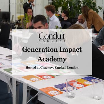 Cover Image for Conduit Connect Generation Impact Academy