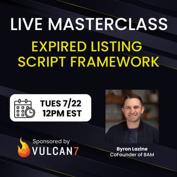 Cover Image for Expired Listing Script Framework with Byron Lazine