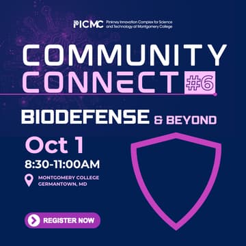 Cover Image for Community Connect #6: Biodefense & Beyond - Innovation for Public Health Resilience