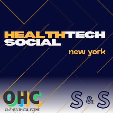 Cover Image for NYC Healthtech Social by Scalpels & Spreadsheets + One Health Collective