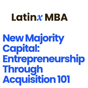 Cover Image for ETA Fireside Chat: New Majority Capital & LxMBA
