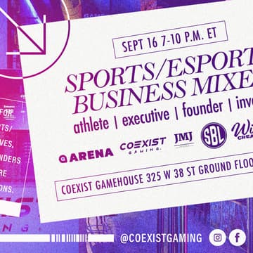 Cover Image for Sports/Esports Business Mixer