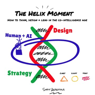 Cover Image for The Helix Moment: How to Think, Design and Lead in the Co-Intelligence Age