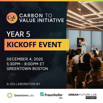 Cover Image for Carbon to Value Initiative Year 5 Kickoff