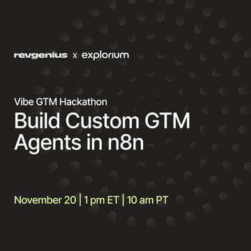 Cover Image for Hackathon - Build Custom-Made GTM Agents in n8n
