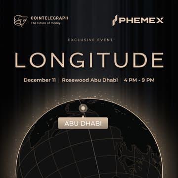 Cover Image for LONGITUDE by Cointelegraph x Phemex, 7th edition