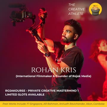 Cover Image for The Creative Athlete Playbook — Mindset, Gear & Speed Editing with Rohan Kris