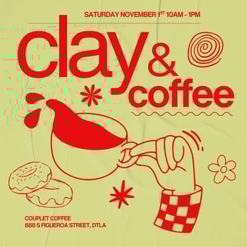 Cover Image for Clay & Coffee: A Ceramic Handbuilding Workshop