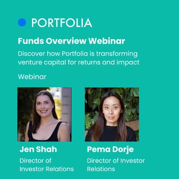 Cover Image for Portfolia Overview: Women’s Health Fund IV + Rising America III