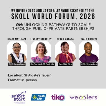 Cover Image for Unlocking Pathways to Scale through Public-Private Partnerships