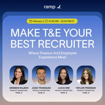 Cover Image for Make T&E Your Best Recruiter