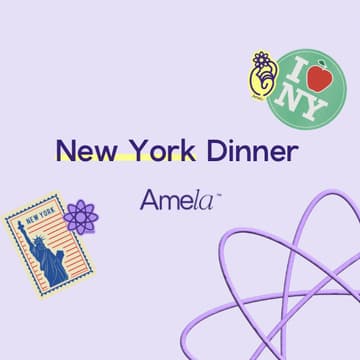 Cover Image for NYC Amela Dinner 🍷💜