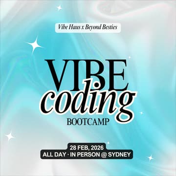 Cover Image for Vibe Coding Bootcamp | Ship Your First App in 6 Hours (No coding required)