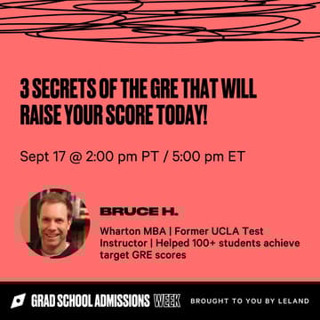 Cover Image for 3 Secrets of the GRE That Will Raise Your Score Today!