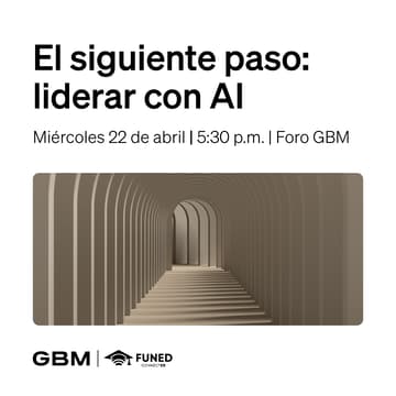 Cover Image for El siguiente paso: liderar con AI