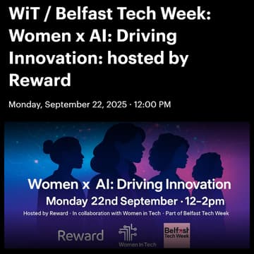 Cover Image for Women x AI: Driving Innovation: hosted by Reward