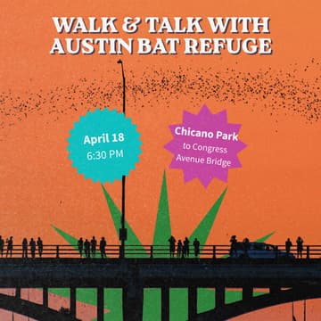 Foto de portada de Walk & Talk with Austin Bat Refuge