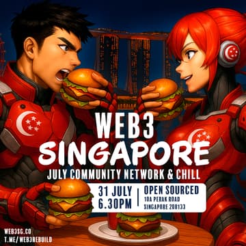 Cover Image for Web3 SG Community Networking JULY EDITION