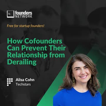 Cover Image for How Cofounders Can Prevent Their Relationship from Derailing