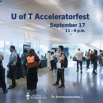 Cover Image for U of T Acceleratorfest 2025