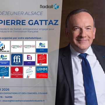 Cover Image for Déjeuner Alsace - 5 mai 2026 avec Pierre GATTAZ - Radiall