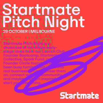 Cover Image for Startmate Pitch Night (Melbourne)