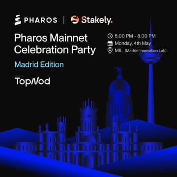 Cover Image for Pharos Mainnet Celebration Party - Madrid Edition
