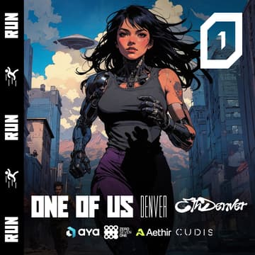 Cover Image for ONE OF US Run & Coffee // Aya, 071Labs, Cudis & Aethir