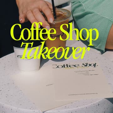 Cover Image for City Daze Coffee Shop Takeover