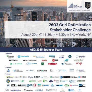Cover Image for AEG New York 26Q3 Grid Optimization Stakeholder Challenge