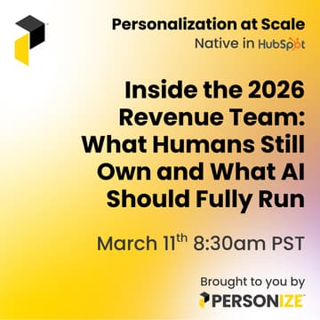 Cover Image for Inside the 2026 Revenue Team: What Humans Still Own and What AI Should Fully Run