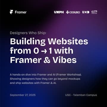 Cover Image for Building Websites from 0 to 1 with Framer & Vibes (AI)