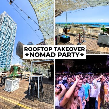 Cover Image for ✦ NOMAD PARTY ✦ Rooftop Takeover @Latin Palace [Sea Views & DJs]
