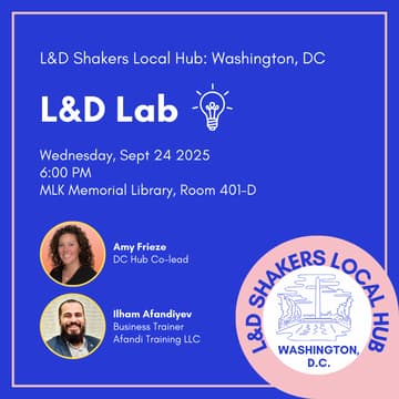 Cover Image for Local Hub Washington DC: L&D Lab at MLK Library