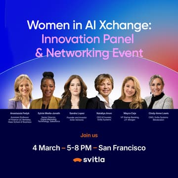 Cover Image for International Women's Week- Women in AI Xchange | Innovation Panel & Networking Event