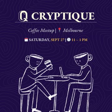 Cover Image for ☕ Coffee Meetup — Powered by Cryptique