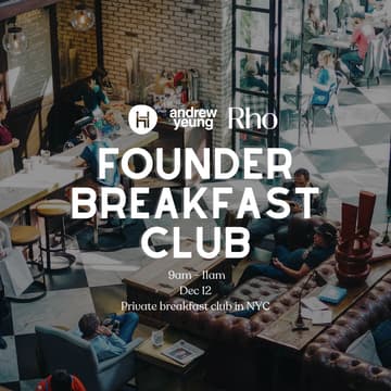 Cover Image for Founder Breakfast Club (Hosted by Andrew & Friends)