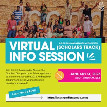 Cover Image for CC:DC '26 Ambassador Info Session [Scholars Tracks ]