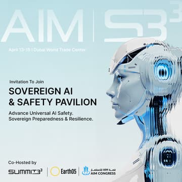 Cover Image for AIM S333 Sovereign AI & Safety Pavilion | 7 - 9 September 2026 Dubai (Invite-Only)