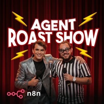 Cover Image for Agent Roast Show: Your n8n Agents roasted Live on Stage