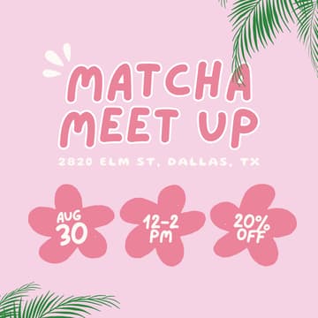 Cover Image for Berni Bean Matcha Meet Up